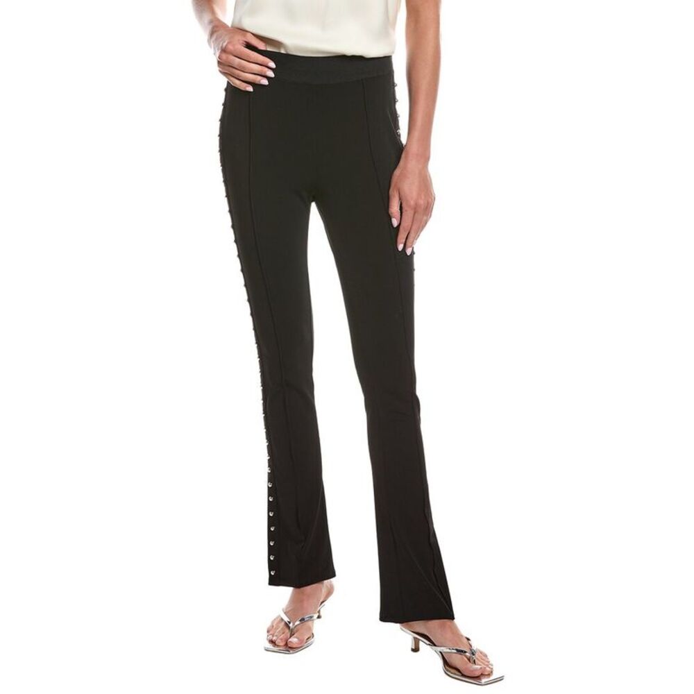 Cinq À Sept Womens  Studded Percy Pant, Black